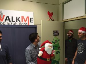 Having fun at Christmas