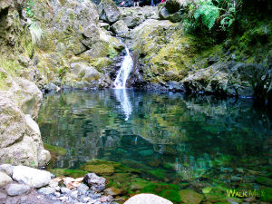 Caldeirão Verde lagoon