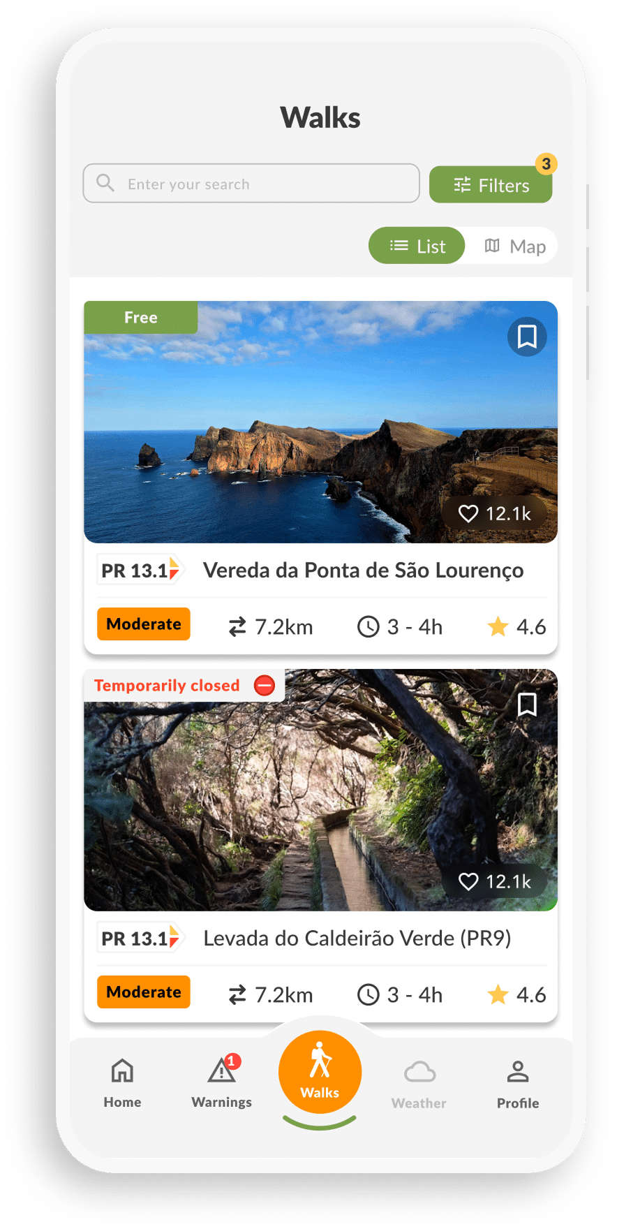 WalkMe Madeira application