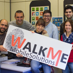 WalkMe team - Filipe, Pedro, Ligia, Roberto, Luisa, Marco