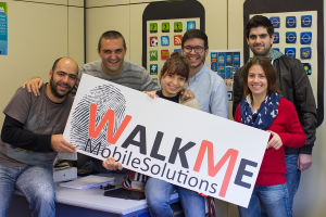 WalkMe team - Filipe, Pedro, Ligia, Roberto, Luisa, Marco