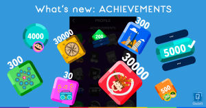 Quizit. What's new: Achievements.